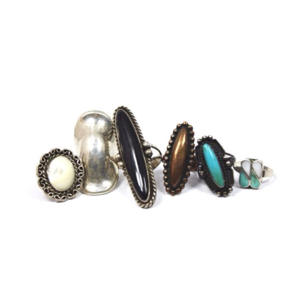Vintage native american southwestern ring gypsy
